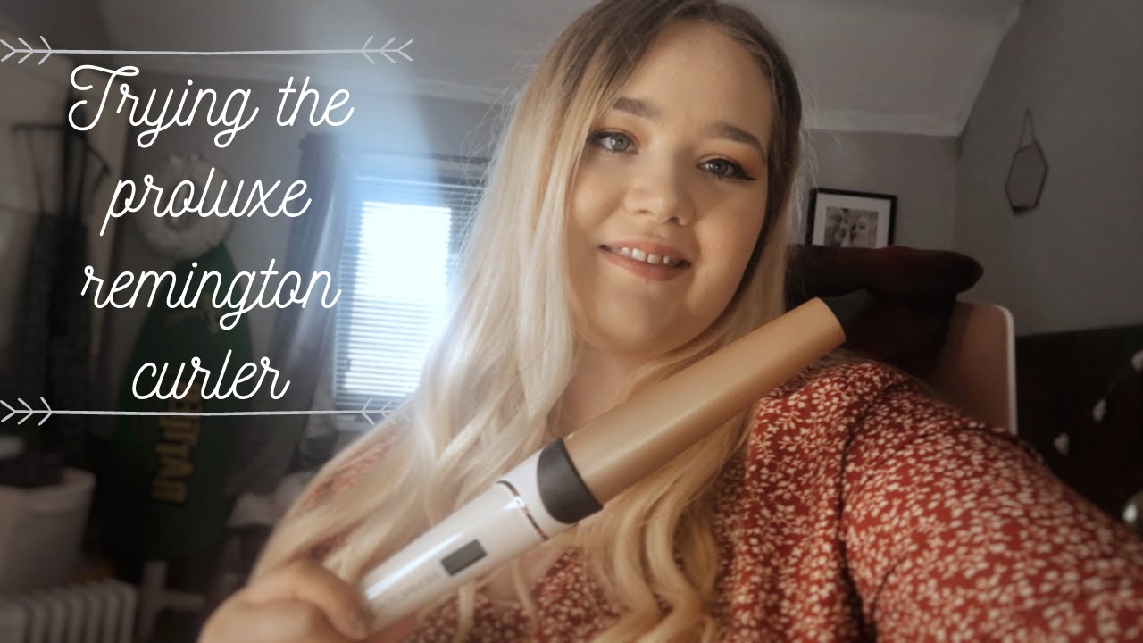 Trying the Remington Proluxe Curler