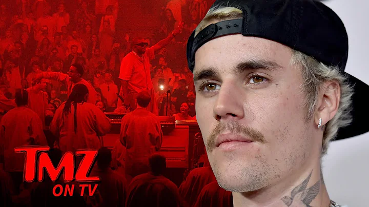 Justin Bieber Crashes Kanye West's Sunday Service | TMZ TV