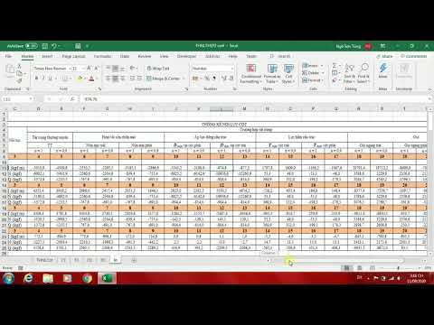 THCB 1 - Hướng Dẫn Tổ Hợp Nội Lực Đồ Án Thép 2