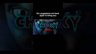 We’re baaaackk One more week til Chucky slays screens again ? chucky chuckyseries puppets