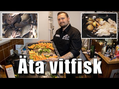 Video: Vit Fisk Bakad Med Gräddfil I Ett Kålblad