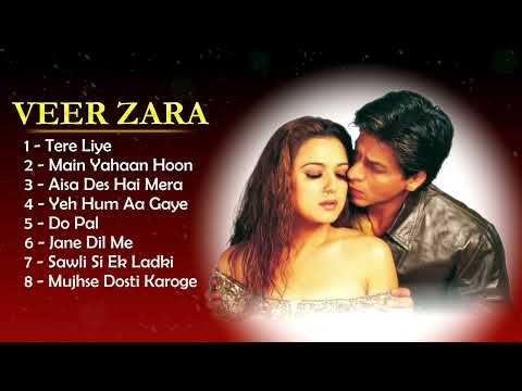 Veer Zaara   Veer Zaara All Songs  Shahrukh Khan Preity Zinta  #evergreenhits  #jukebox #bollywood