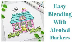 Easy Blending With Alcohol Markers | Arteza Everblend Markers