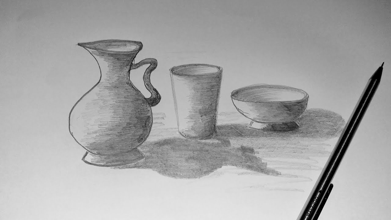 Drawing ceramics,Рисование керамики,رسم خلفيات. - YouTube