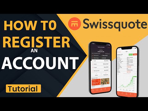 Swissquote Tutorial : How to Create, Fund & trade an Account on Swissquote