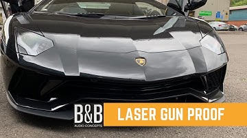 Avoid Speeding Fines - SAVAGE Lambo Invisible To Police Laser Gun - B&B Audioconcepts - Cardiff