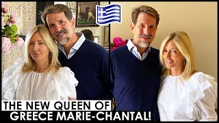 THE NEW 'QUEEN OF GREECE' MARIECHANTAL  CROWN PRINCE PAVLOS OF GREECE WIFE