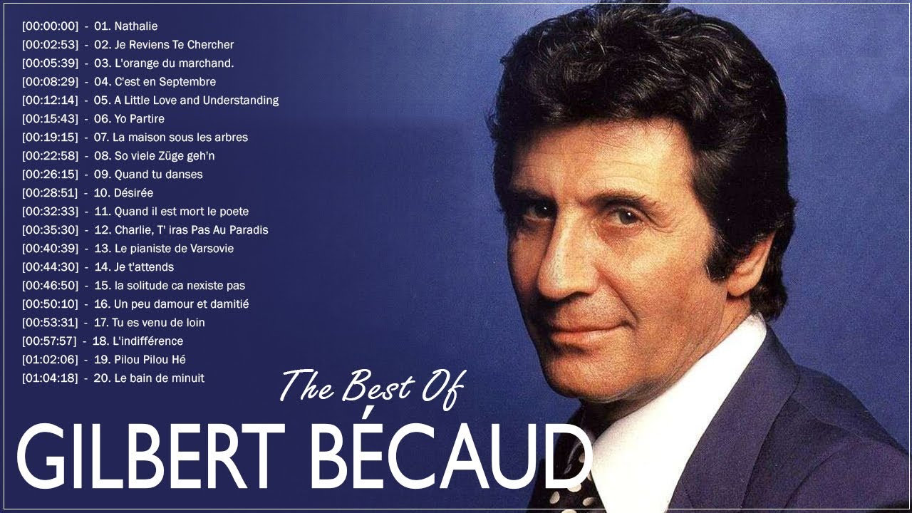 Gilbert Bécaud Best Of Gilbert Becaud Greatest Hits Full Album 2022