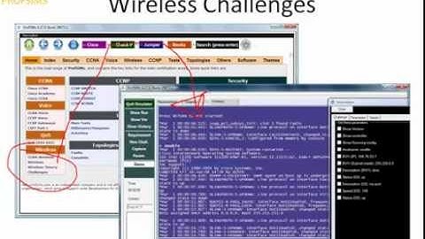 Demo 5 - NetworkSims ProfSIMs - Wireless