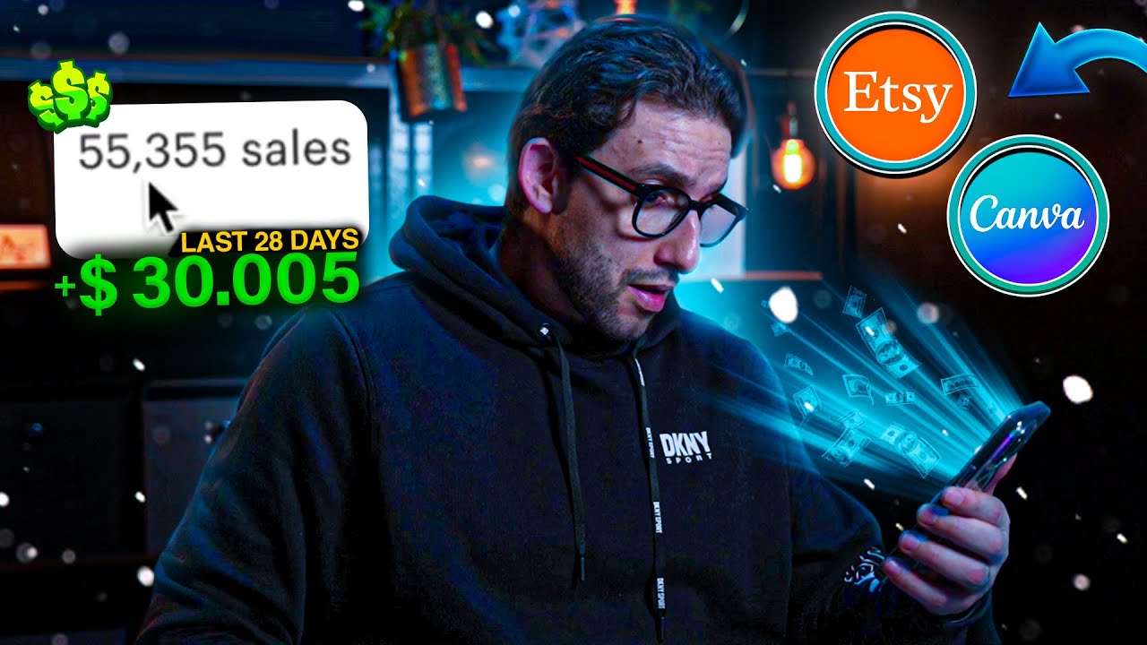 Secret To Selling Digital Products On Etsy Using Canva Step By Step For ...