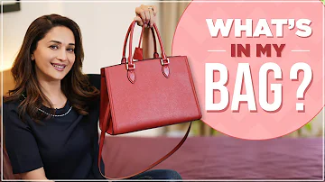 Madhuri Dixit’s What’s in my bag | Madhuri Dixit Nene