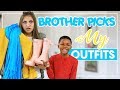 MY BROTHER PiCKS MY OUTFiTS | Kamri Noel