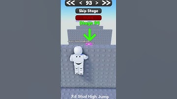 Roblox Stud Jump Obby! #roblox #shorts