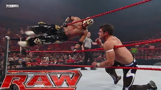 Rey Mysterio Vs Evan Bourne 1St Time Ever Raw Oct 27,2008