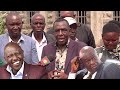 BIG WIN TO RUTO AS KIAMBAA RESIDENTS DEFENDS HIM SAYING HE BUILT A CHURCH WARNING GACHAGUA BIG WIN TO RUTO AS KIAMBAA RESIDENTS DEFENDS HIM SAYING HE BUILT A CHURCH WARNING GACHAGUA