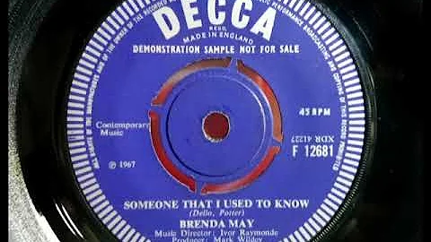 Northern - BRENDA MAY - Someone That I Used To Kno...