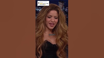 La doctora Polo regaña a Shakira por no hablar en español