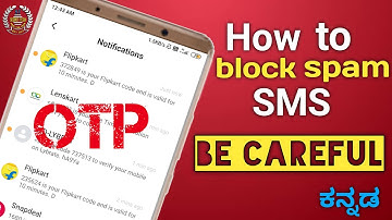 How To Stop Fake OTP Messages ||Secret Tech kannada||