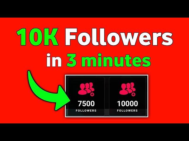 10000-FREE TIKTOK FOLLOWERS GENERATOR 2023 GET FREE TIKTOK LIKES