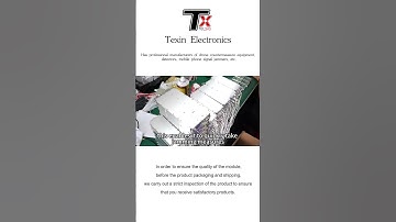 The response time of the drone jammer module is extremely short #dji #drone #factory #signal