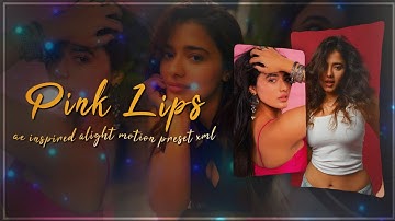 Pink Lips 💋 - Edit || Alight Motion || Ae Inspired || Si Editz 