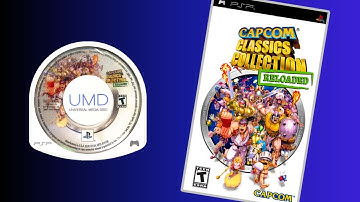 Capcom Classics Collection Reloaded PSP - All 19 Games Shown