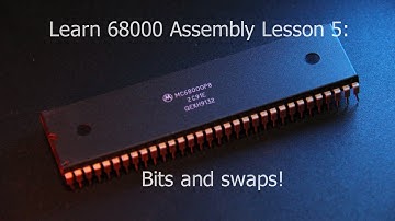 Learn 68000 Assembly Lesson 5 - Bits and swaps!