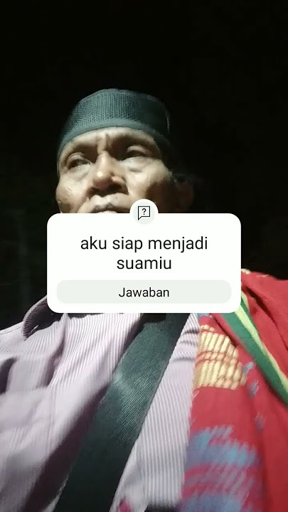 aku siap menjadi suamimu