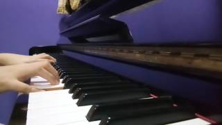 Video thumbnail of "Katsugeki Touken Ranbu ED 百火撩乱 Piano playing"