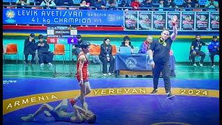 Levik Avetisyan  U 15 (YEREVAN 41kg. 2024)