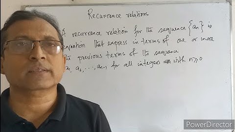 Recurrence relations, Discrete Mathematics,Lec#06, Code-243713, Md.Akteruzzaman, Associate Professor