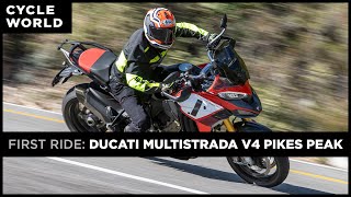 2022 Ducati Multistrada V4 Pikes Peak | First Ride