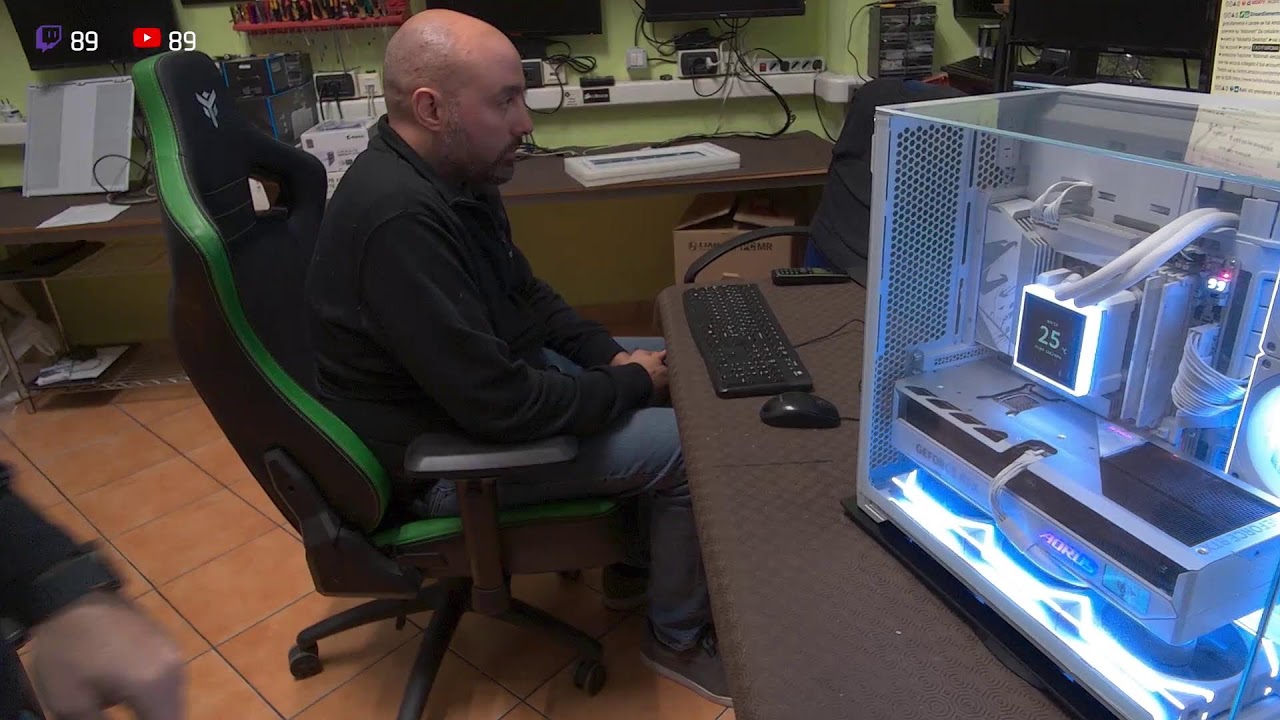 ASSEMBLAGGIO PC GAMING CON 9800X3D - RTX 5080 - HYDROSHIFT - 32GB - O11 VISION