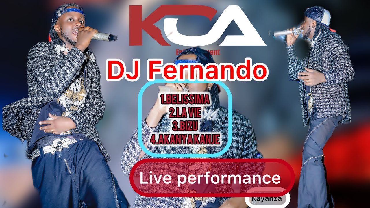 DJ FERNANDO Asajije abanya Kayanza ku ndirimbo nka BELISSIMA,La vie,Akanya kanje