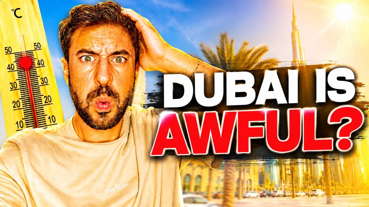 This is what Dubai in summer actually looks like (worth it?)