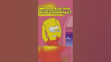 Thumbnail of Where Are The Kids Hairlines? 😳 #simpsons