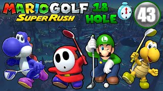 Mario F Super Rush - Blue Yoshi Vs Shy Guy Vs Luigi Vs Koopa Troopa - Speed F Lsfchaz