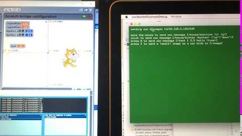 Connecting Scratch and oF with Scratch OSC Bridge