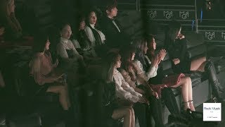 트와이스 X 헤이즈 (Heize) (못해, 열애중, 다시 와주라) 리액션(reaction) [4K 직캠] @181106 락뮤직