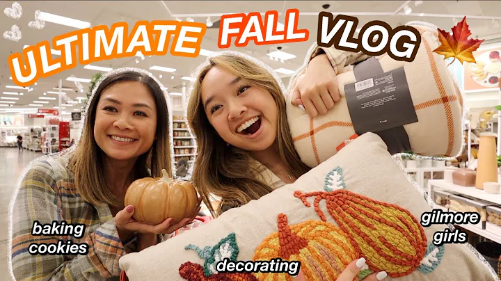 THE ULTIMATE FALL VLOG 2022 | decorating my room, ...