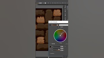 illustrator tutorial. Stone texture.