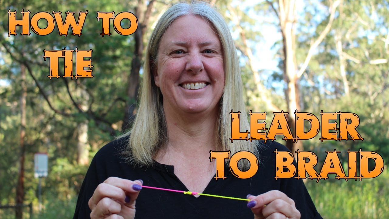 A simple knot for joining Leader to Braid - YouTube