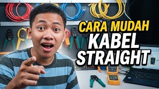 CARA MEMBUAT KABEL LAN STRAIGHT (TUGAS JARINGAN KOMPUTER STSI4205)