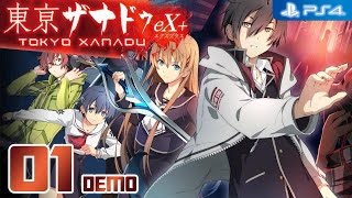 Tokyo Xanadu eX+ 【PS4】 Japanese DEMO #01 │ Chapter 1 │ No Commentary Playthrough