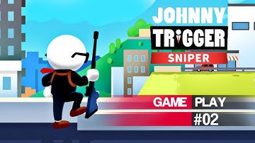 Johnny Trigger Sniper Gameplay#2 level 31-60 | Simple Shooting Tap Game