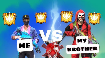 ME VS MY BROTHER     FREE FIRE CUSTOM 1v1 #freefire #viral #trending