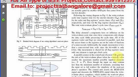 An Efficient O(N) Comparison-Free Sorting Algorithm | VLSI Projects at Bangalore