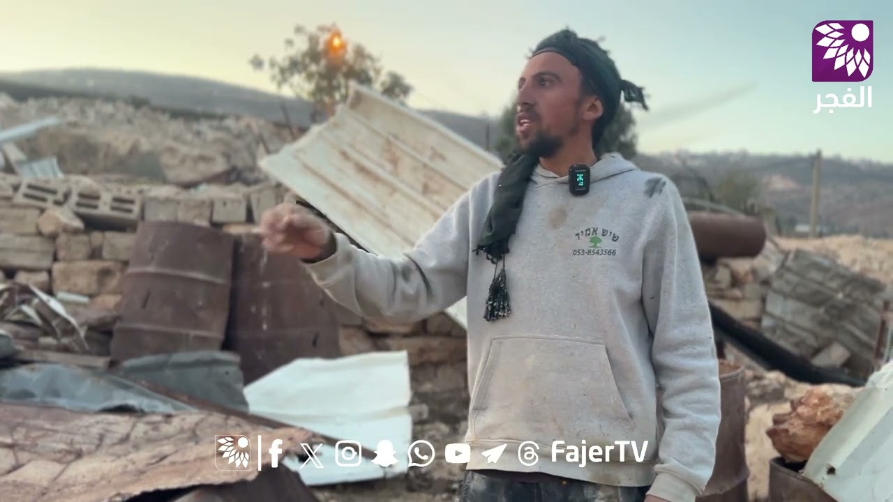 خربة الطويل شرق عقربا تقف في وجه مشروع التهجير