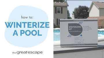 Protecting Your Pool with the Winterizing Kit
