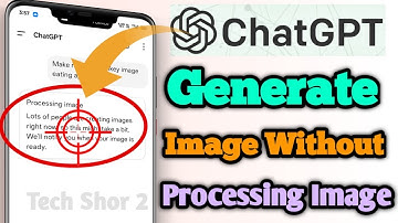 How to Generate Fast Image With ChatGPT Without Processing Image Problem Solution